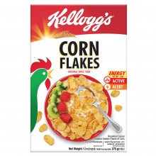 Kelloggs Corn Flakes - Original, High In Iron, B Group Vitamins, Breakfast Cereals, 65 g
